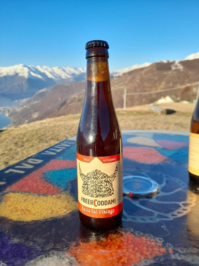 Baita Dal Vikingo Sorico Bagian luar foto
